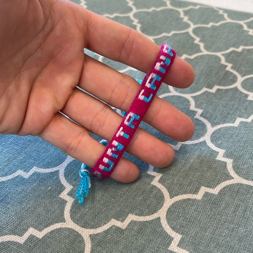 Punta Cana Stitched woven bracelet